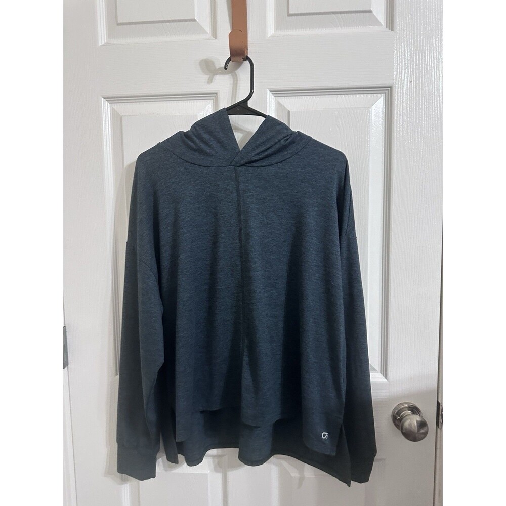 GapFit Pullover Hoodie Dark Green XL Women’s Long Sleeve Hooded Sweatshirt NWOT
